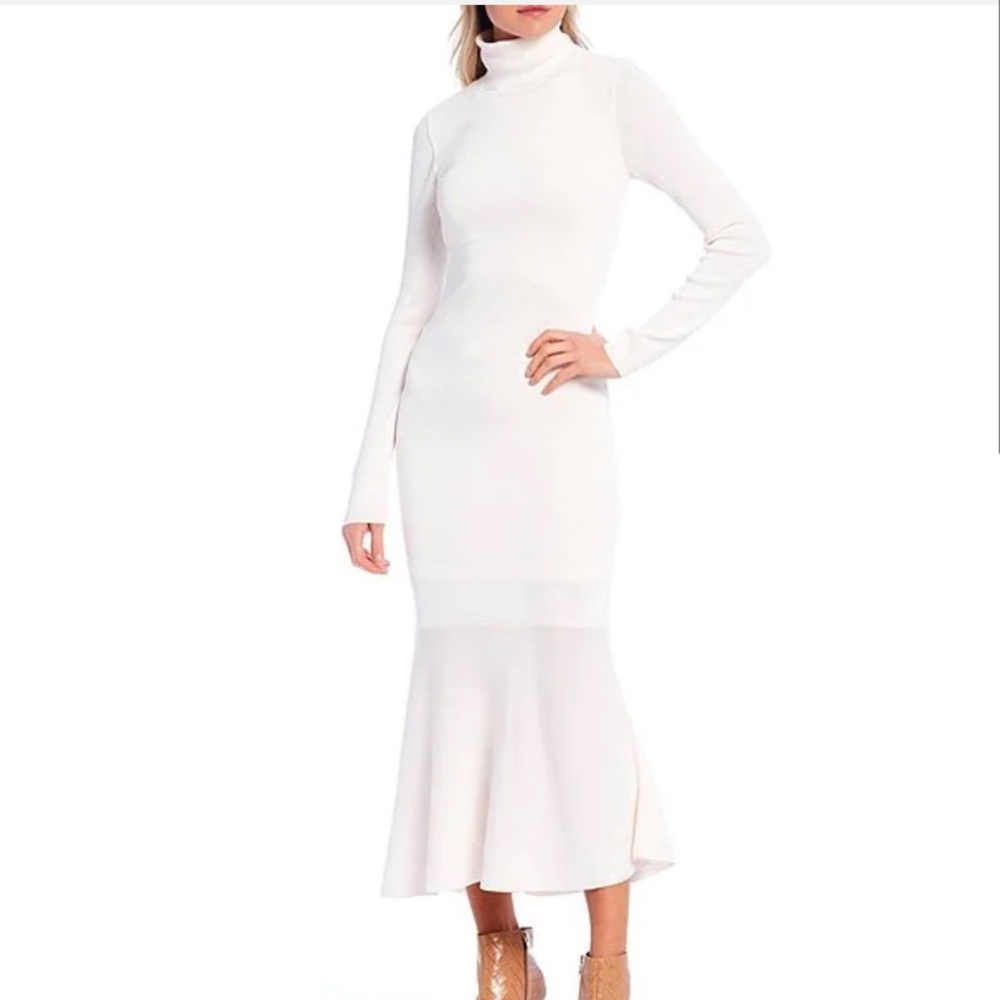 Antonio Melani Cream Maxi/midi Sweaterdress XS